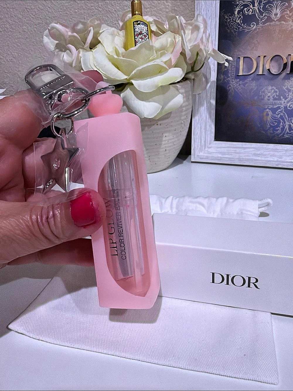Dior Lip Case Key Ring - Picture 5 of 6